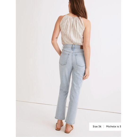 MADEWELL The Perfect Vintage Crop Jean in Sudbury Wash NF086 // 30 - Picture 2 of 15